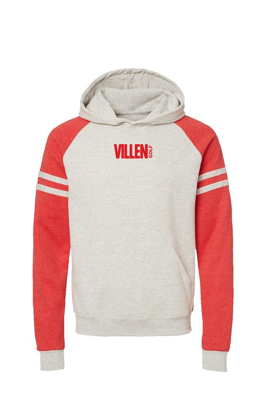 The VILLEN Golf Throwback Hoodie - Red